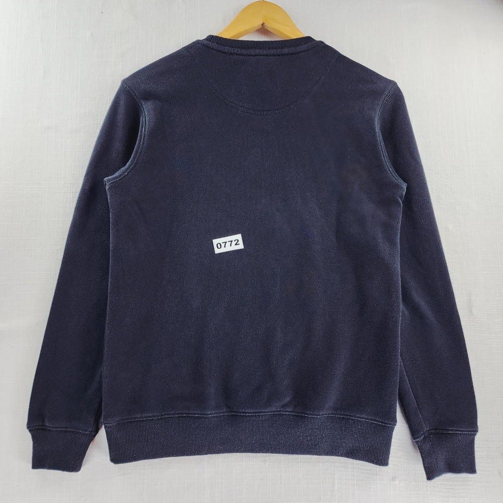 Kenzo Sweatshirt Womens S Black Embroidered Tiger Logo Cotton Crewneck - Picture 10 of 10